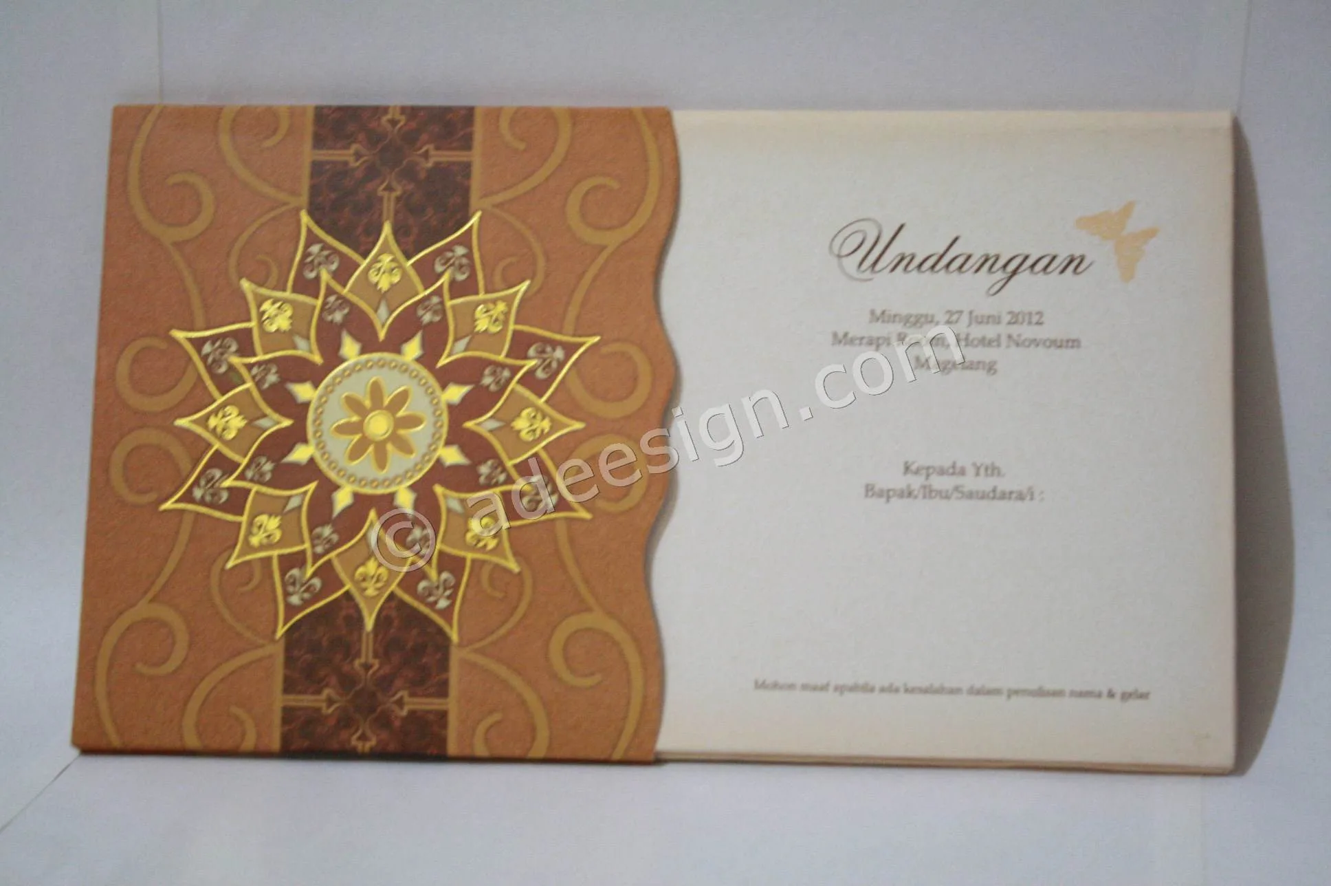 Pesan Undangan Pernikahan Unik di Kapasari