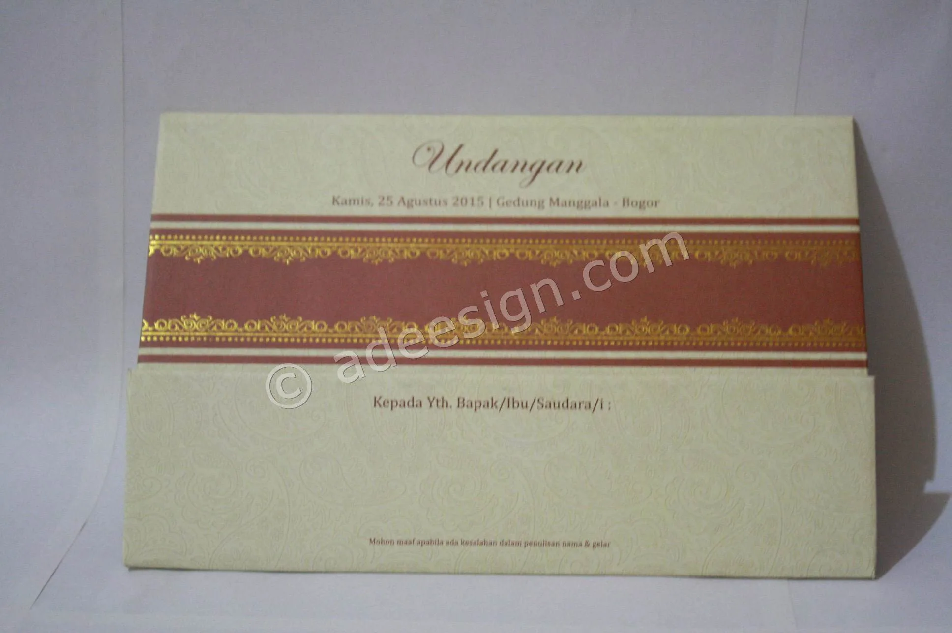 Info Mendesain Wedding Invitations Unik dan Simple