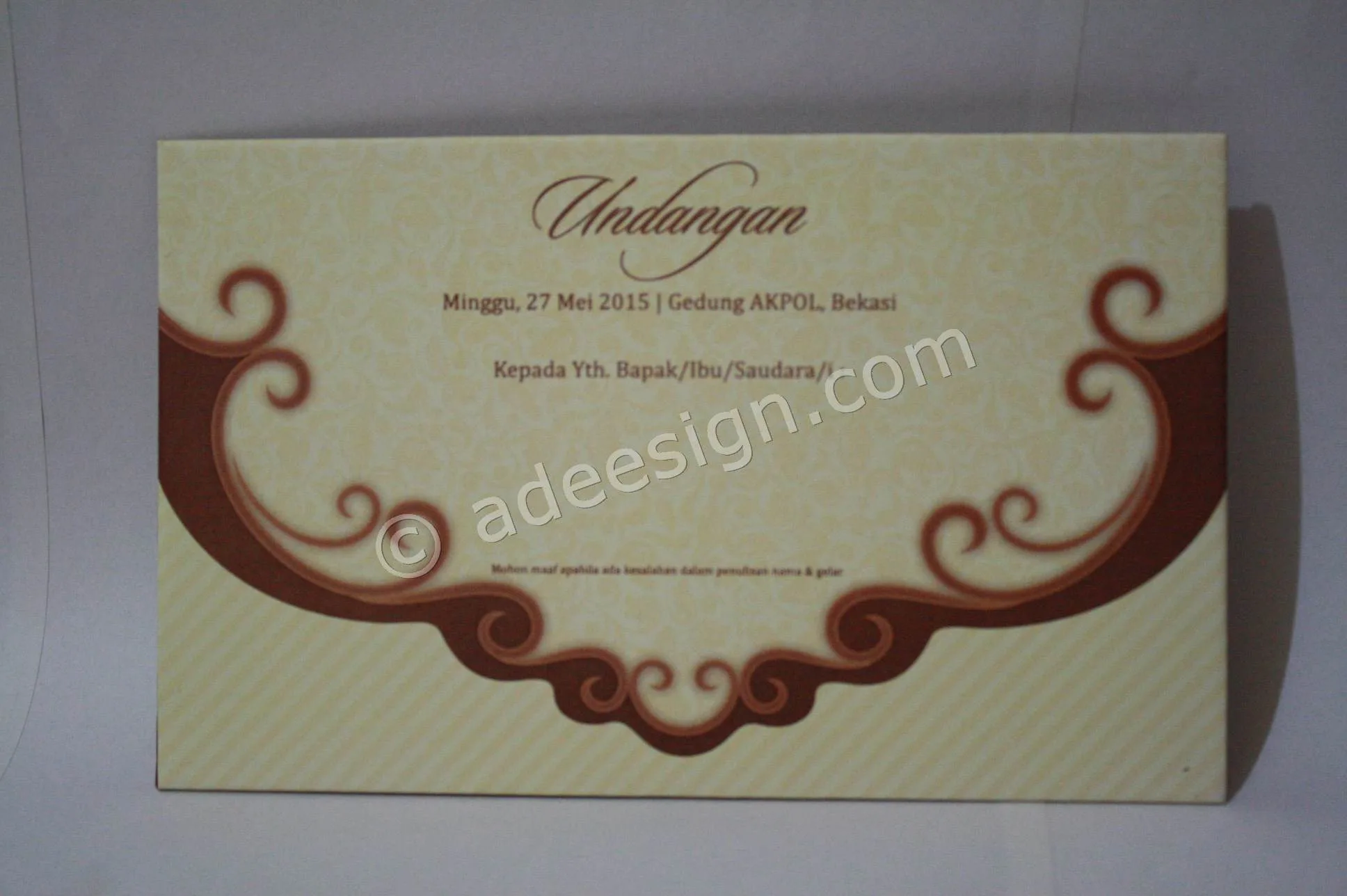 Cetak Wedding Invitations Eksklusif di Babakan Jerawat