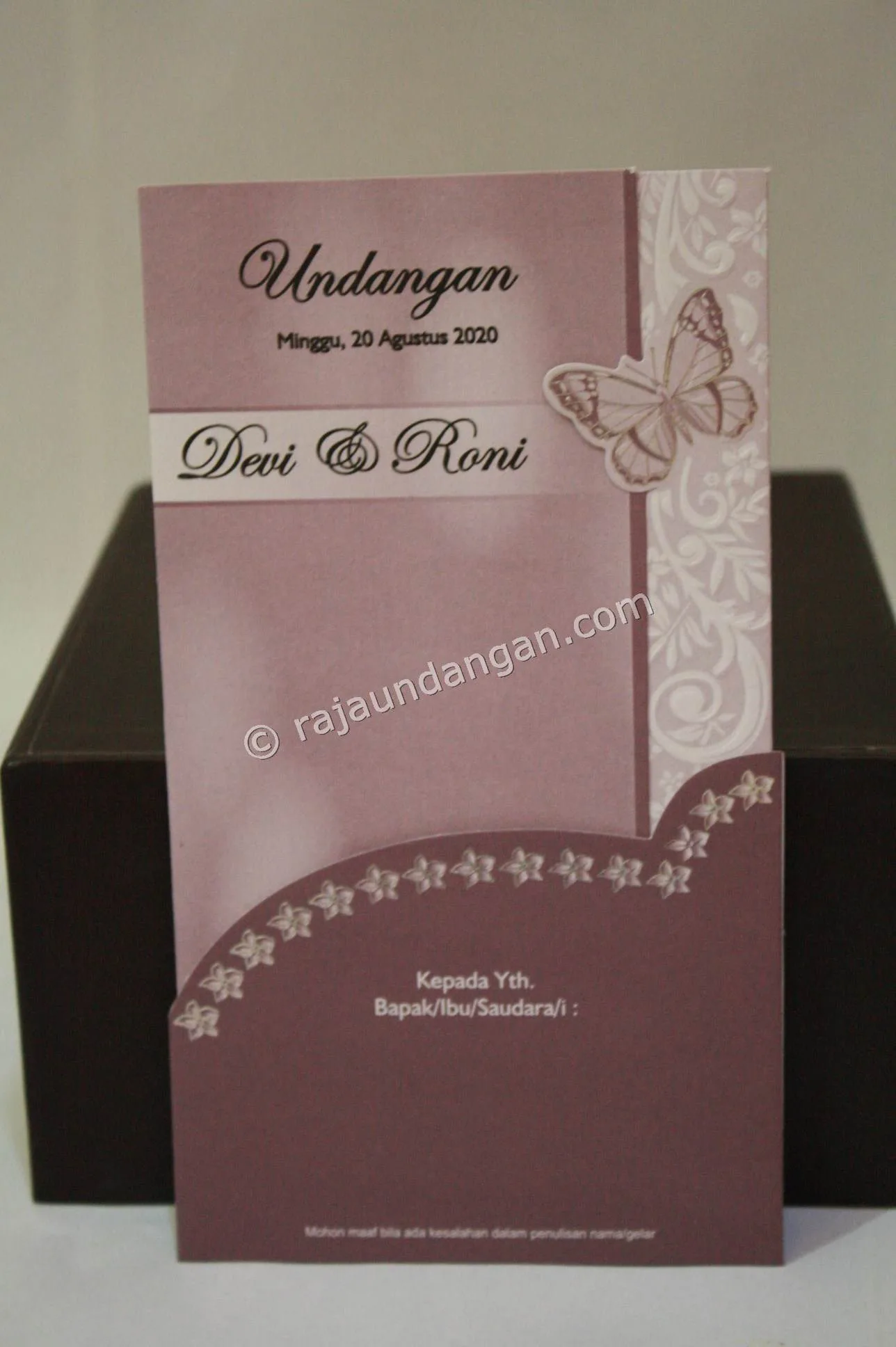 Pesan Undangan Pernikahan Unik di Kapasari