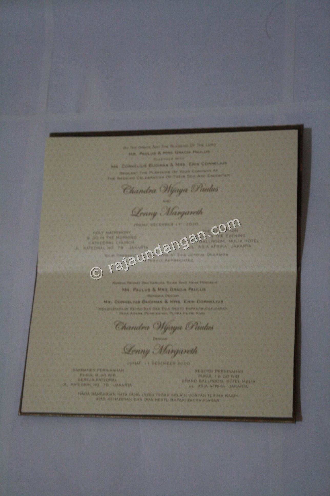 Undangan Murah Eksklusif Hendry Agnes 5 - Percetakan Wedding Invitations Simple dan Elegan Siap Kirim Untuk Seluruh Daerah di Mangupura