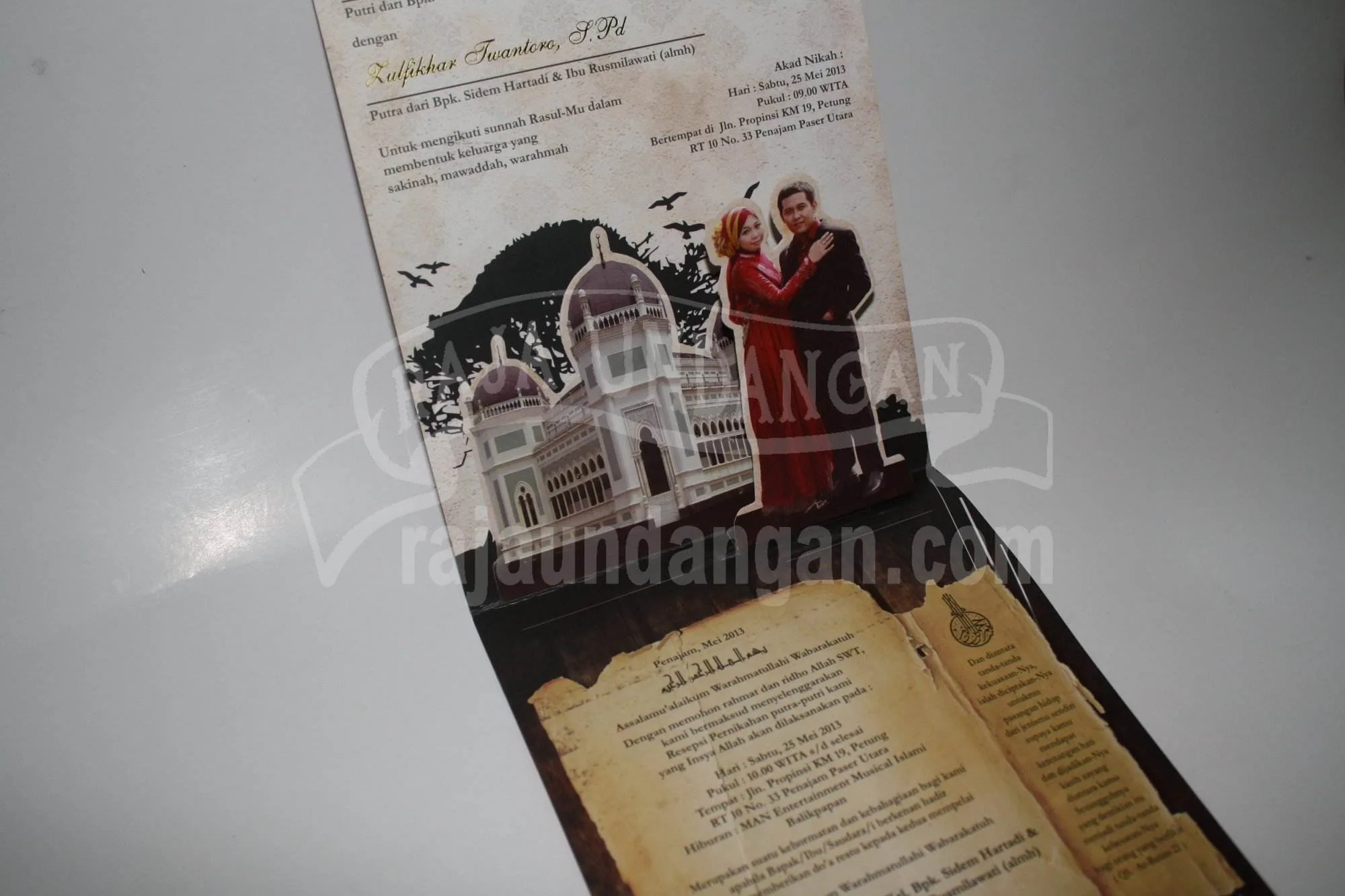 Pesan Undangan Pernikahan Unik di Kapasari