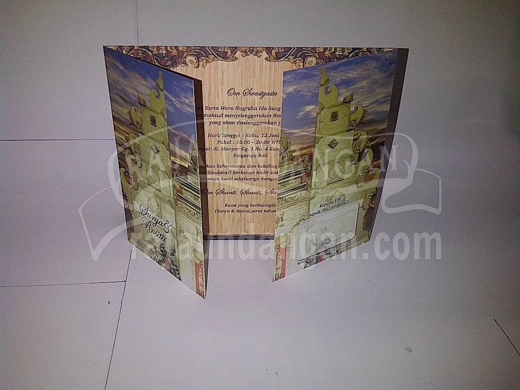 Pesan Undangan Pernikahan Unik di Kapasari