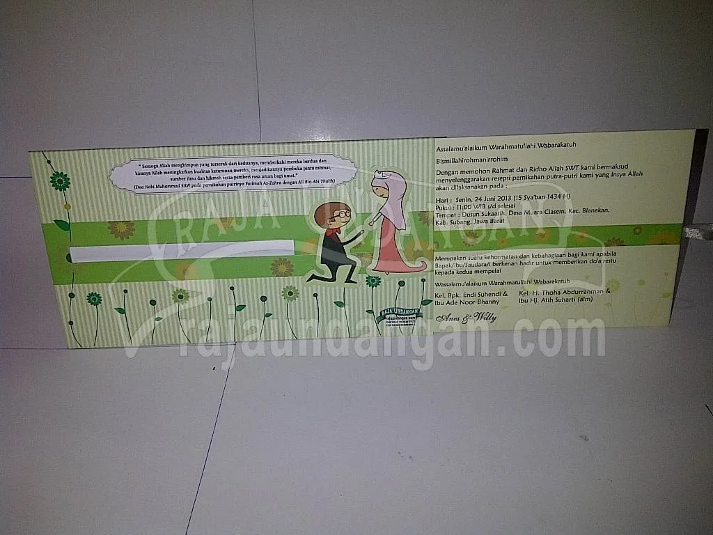 Membuat Wedding Invitations Unik di Kupangkrajan