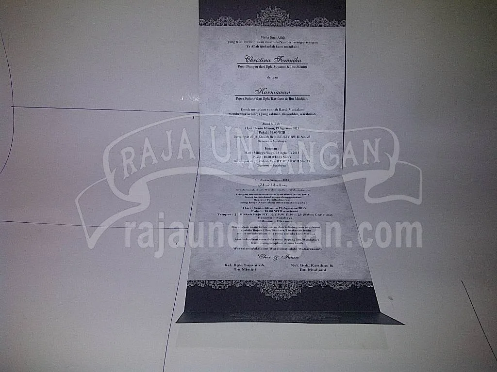 Cetak Undangan Pernikahan Simple Melayani Pengiriman ke Seluruh Daerah di Indonesia 19 Cetak Undangan Pernikahan Simple Melayani Pengiriman ke Seluruh Daerah di Indonesia