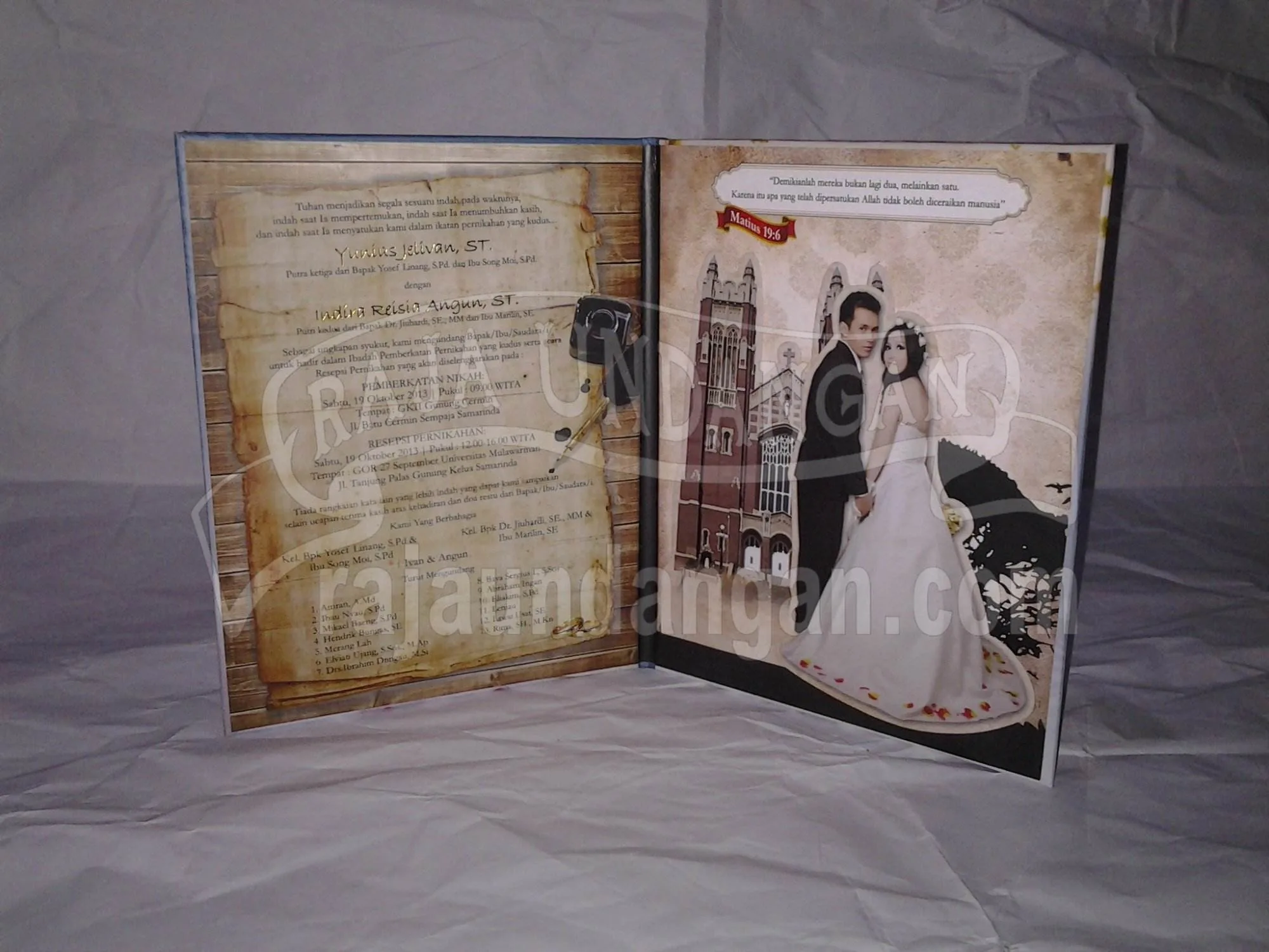 Pesan Undangan Pernikahan Unik di Kapasari