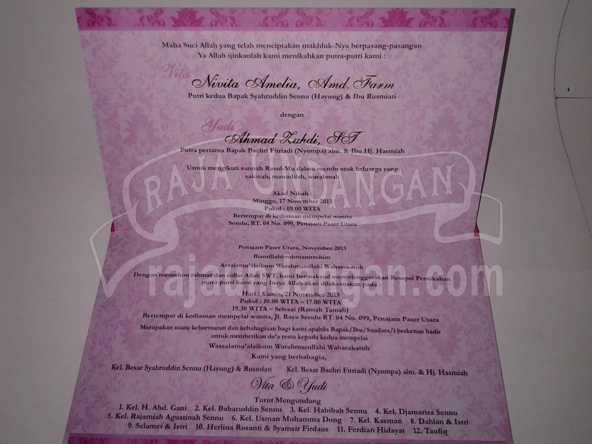 Pemesanan Undangan Perkawinan Eksklusif Siap Kirim ke Seluruh Wilayah di Tabanan 29 Pemesanan Undangan Perkawinan Eksklusif Siap Kirim ke Seluruh Wilayah di Tabanan