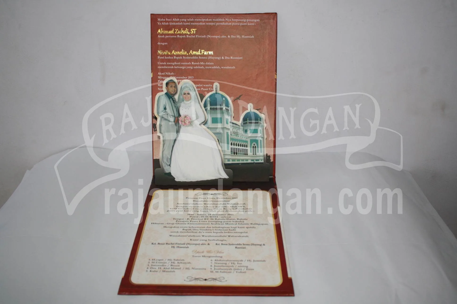 Pesan Undangan Pernikahan Unik dan Murah di Wonokusumo