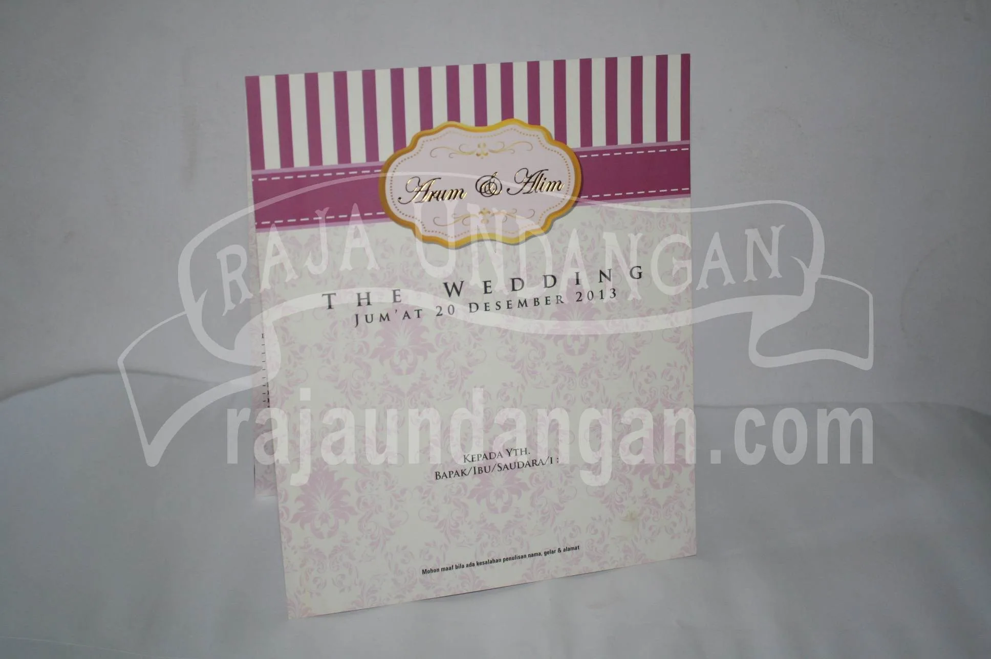 Percetakan Undangan Pernikahan Eksklusif dan Elegan Bisa Kirim Untuk Seluruh Area di Bagan Siapi-api