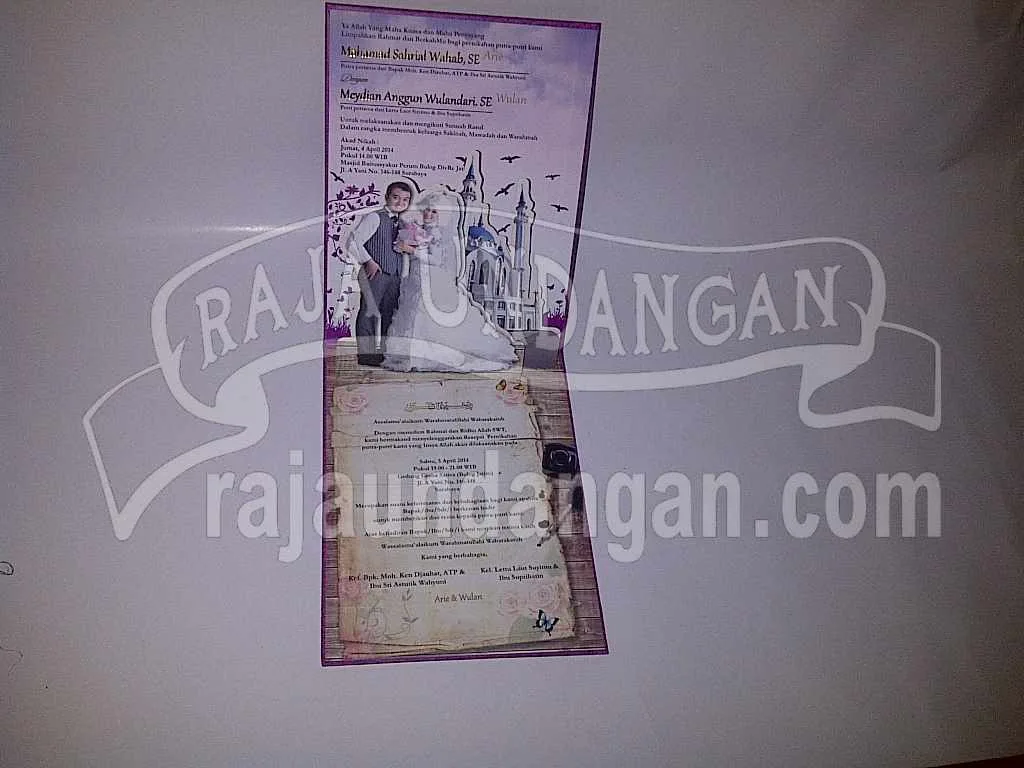 Percetakan Undangan Pernikahan Eksklusif Siap Kirim ke Seluruh Area di Andolo