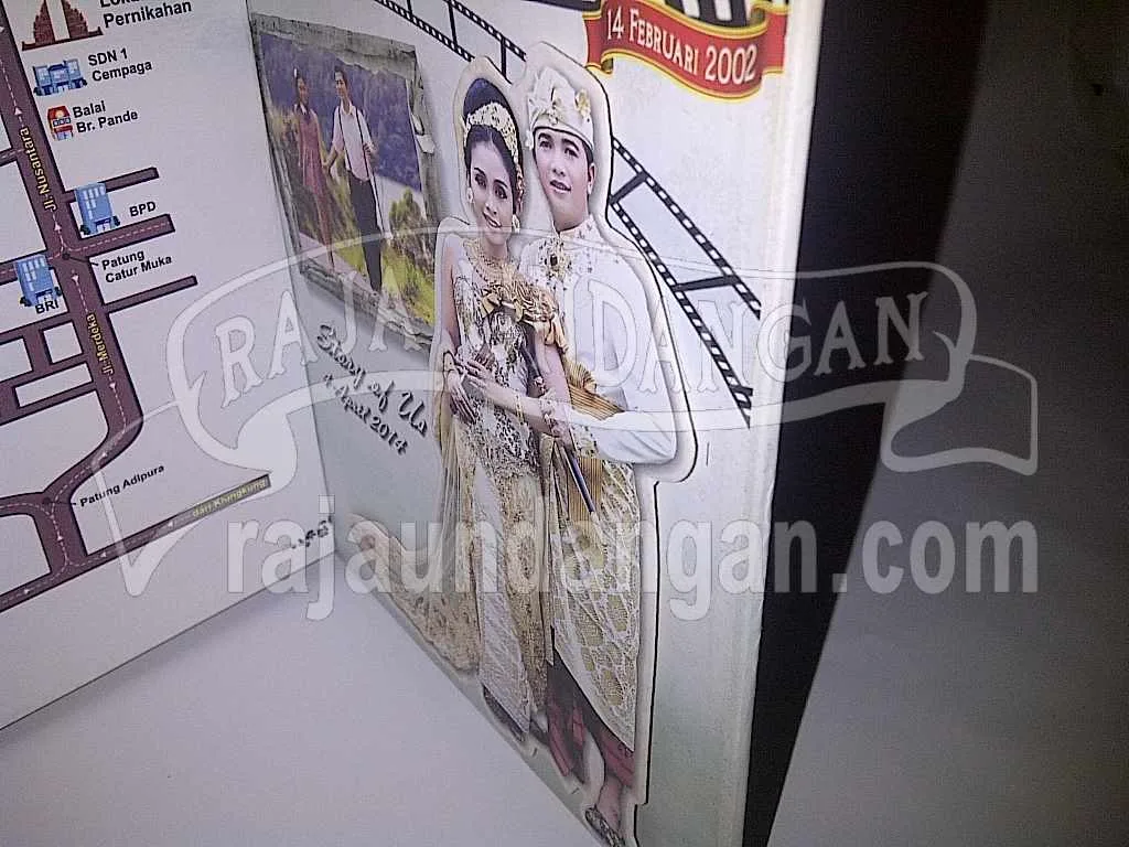 Cetak Undangan Pernikahan Eksklusif Melayani Pengiriman ke Seluruh Area di Palu