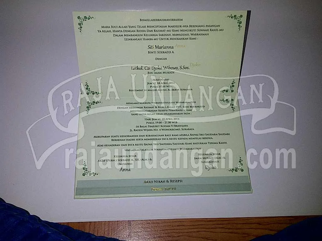 Cetak Wedding Invitations Eksklusif di Babakan Jerawat