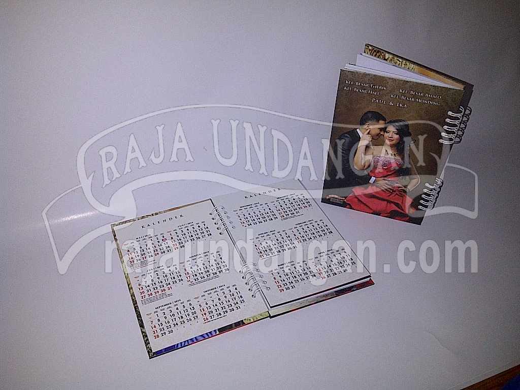 Undangan Hardcover Notes Unik Bermanfaat Ika Paul 2 - Cetak Wedding Invitations Online di Embong Kaliasin
