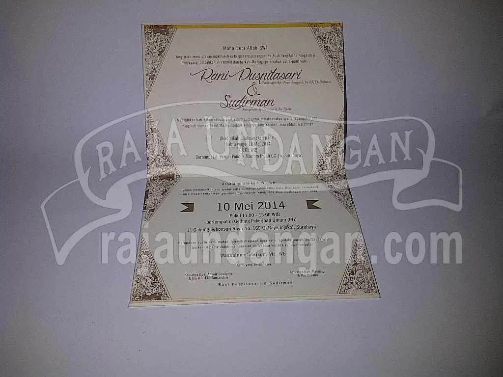 Percetakan Wedding Invitations Online di Kandangan 9 Percetakan Wedding Invitations Online di Kandangan