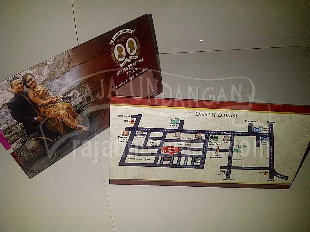 Percetakan Wedding Invitations Unik dan Murah Melayani Pengiriman ke Seluruh Area di Jailolo