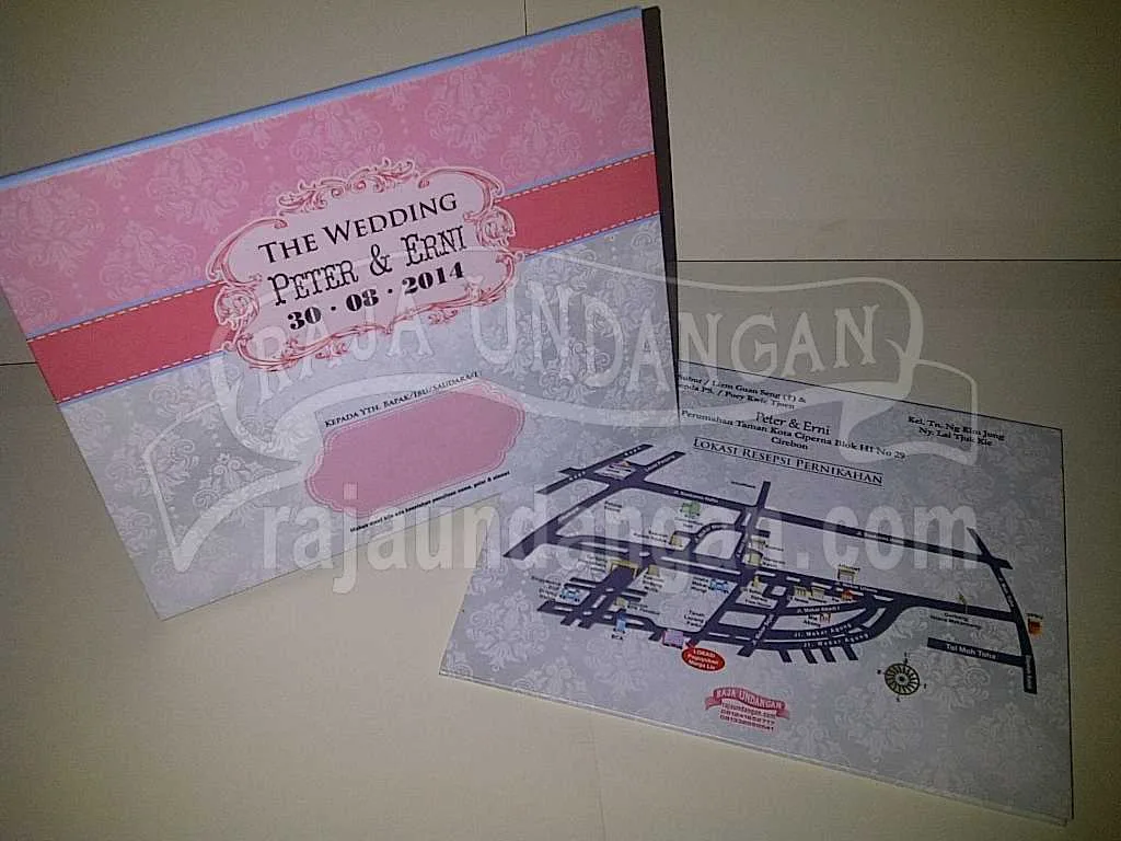 Cetak Undangan Pernikahan Eksklusif Melayani Pengiriman ke Seluruh Area di Palu