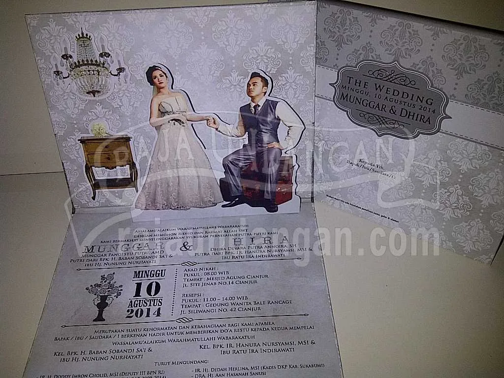 Membuat Undangan Perkawinan Unik dan Murah di Sukomanunggal