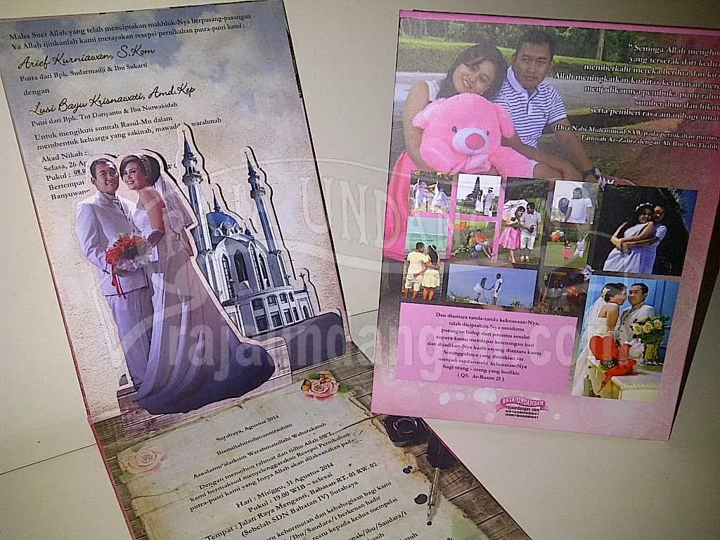 Pesan Wedding Invitations Murah di Kandangan