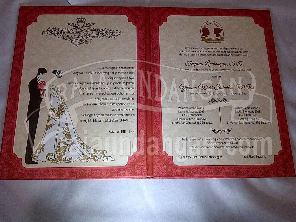 Pesan Undangan Pernikahan Simple dan Elegan Bisa Kirim ke Seluruh Wilayah di Kendal