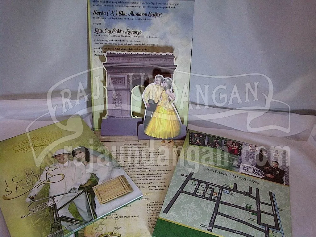 Buat Undangan Pernikahan Unik Bisa Kirim ke Seluruh Daerah di Biak