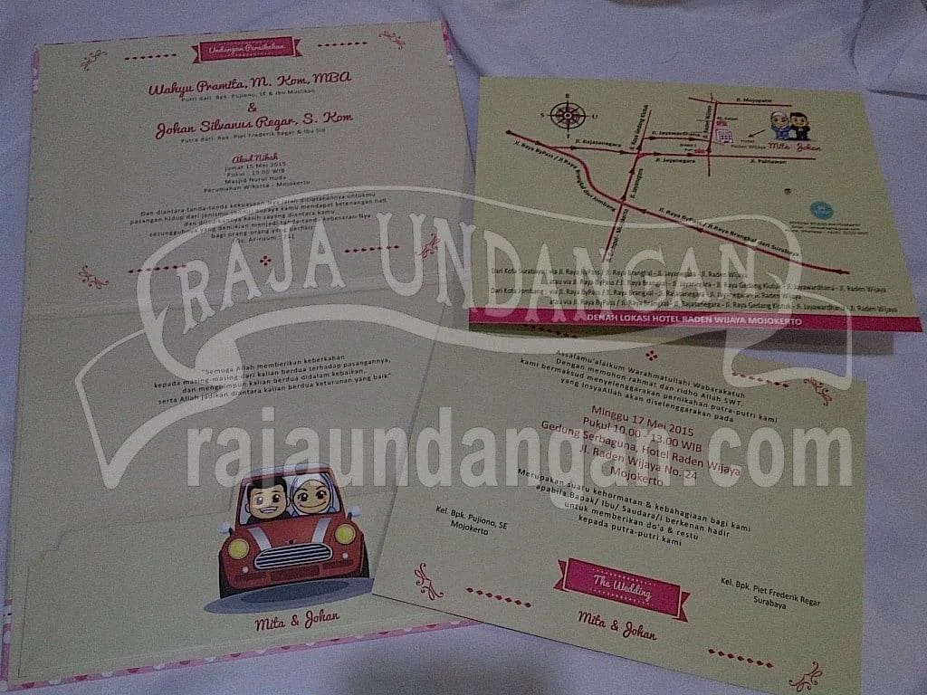 Percetakan Undangan Pernikahan Eksklusif dan Elegan Bisa Kirim Untuk Seluruh Area di Bagan Siapi-api