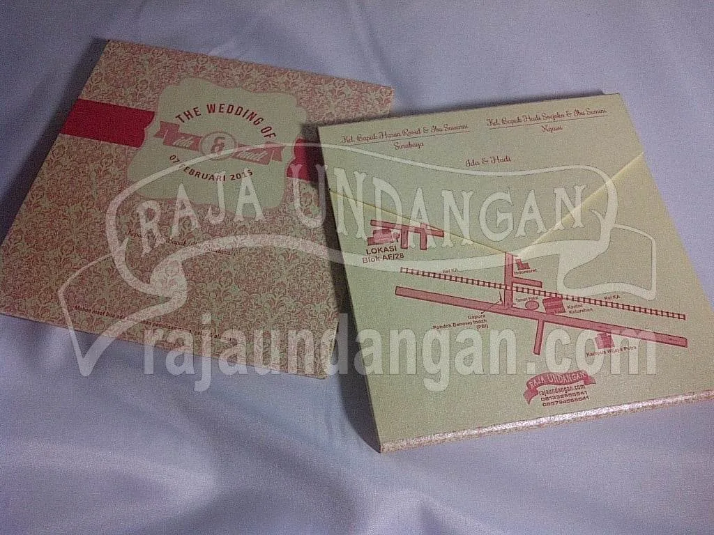 Cetak Undangan Pernikahan Eksklusif Melayani Pengiriman ke Seluruh Area di Palu