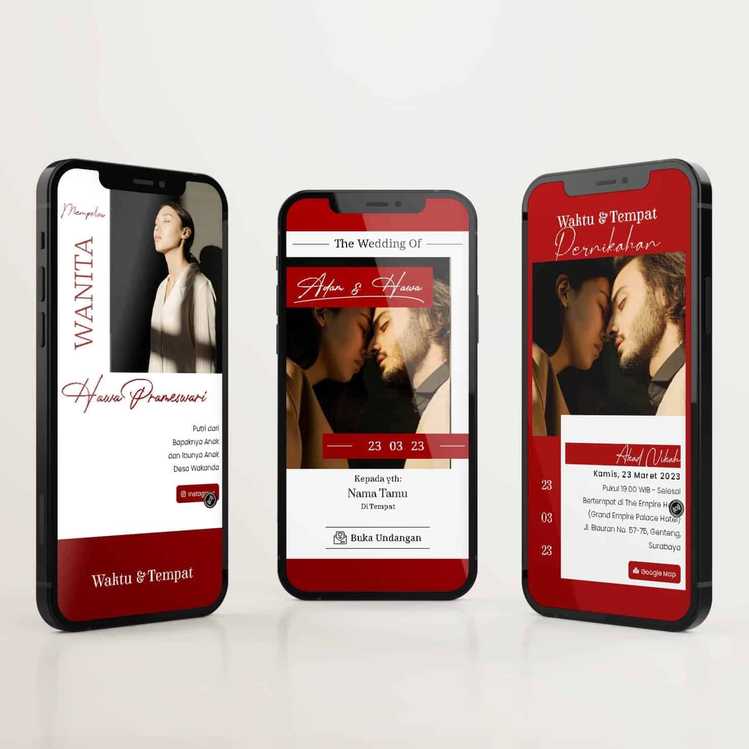 Luxury 02 red maroon