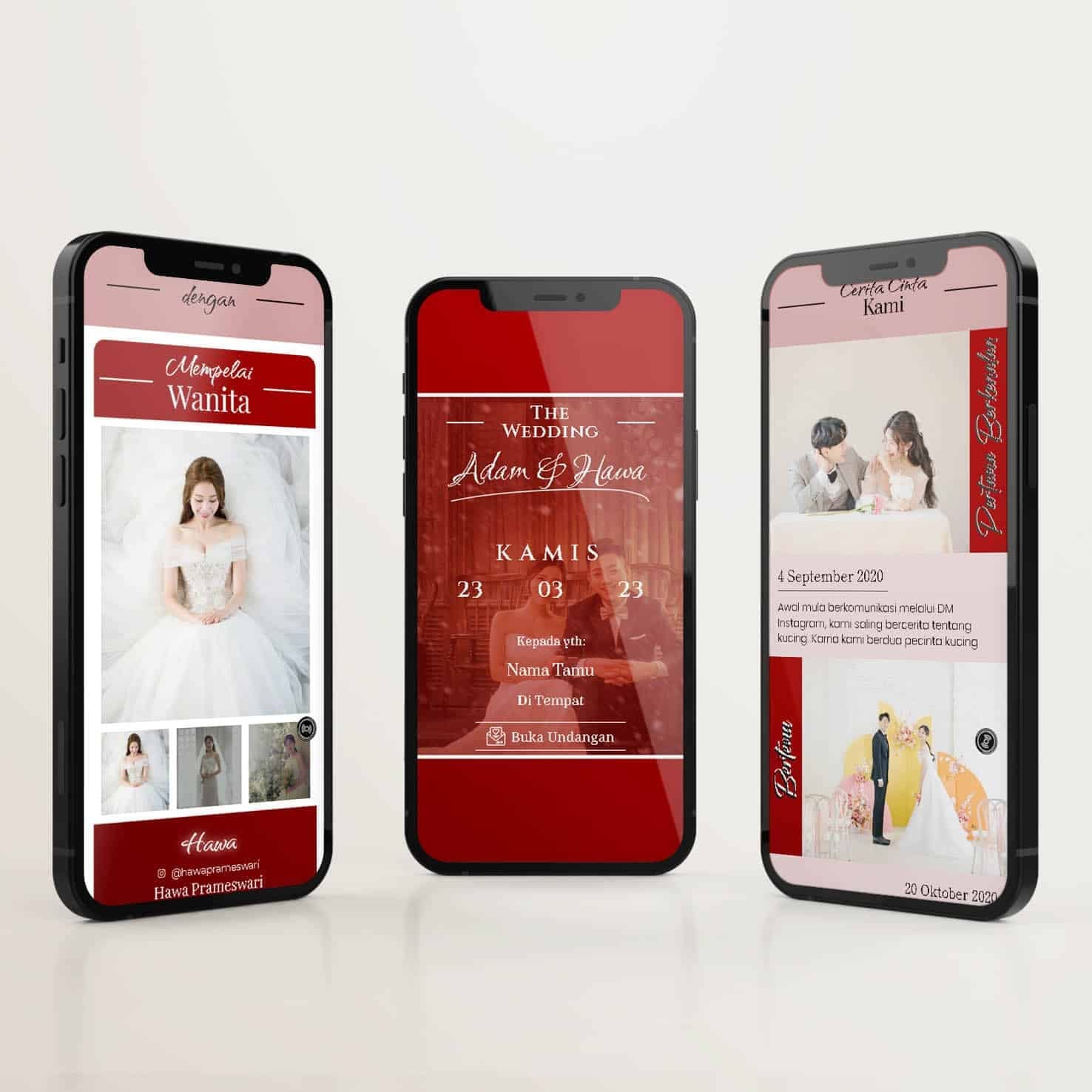 Luxury 04 red maroon